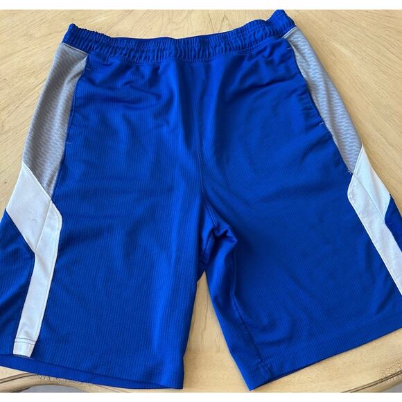 UNDER ARMOUR MEN'S BASKETBALL SHORTS XL Gym Streetwear Baggy Blue Pockets Comfy - Picture 10 of 10